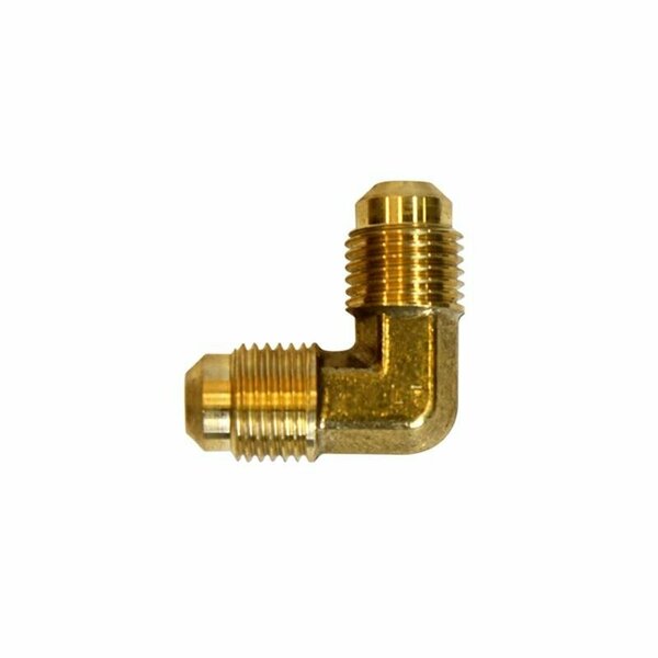 Atc 5/16 in. Flare X 5/16 in. D Flare Brass 90 Degree Elbow 6JC126310721012